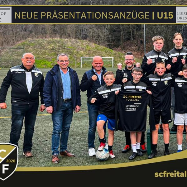 Teamkleidung für Nachwuchskicker des SC Freital