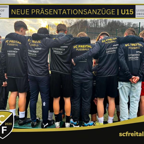 Teamkleidung für Nachwuchskicker des SC Freital