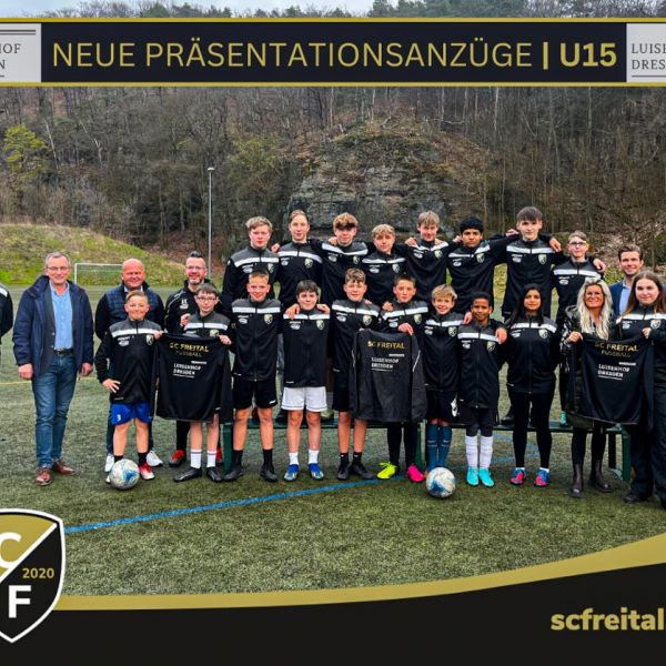 Teamkleidung für Nachwuchskicker des SC Freital