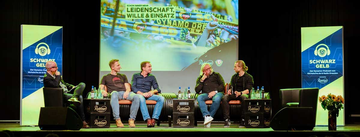 Schwarz-Gelb Live – präsentiert von Radeberger im Luisenhof Dresden