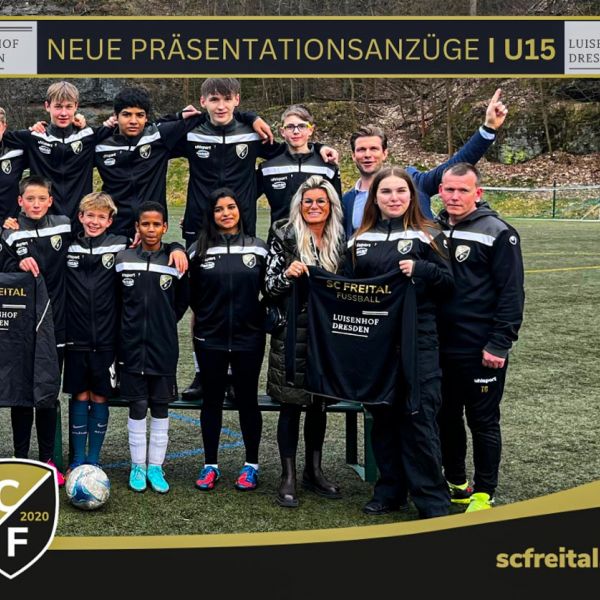 Teamkleidung für Nachwuchskicker des SC Freital