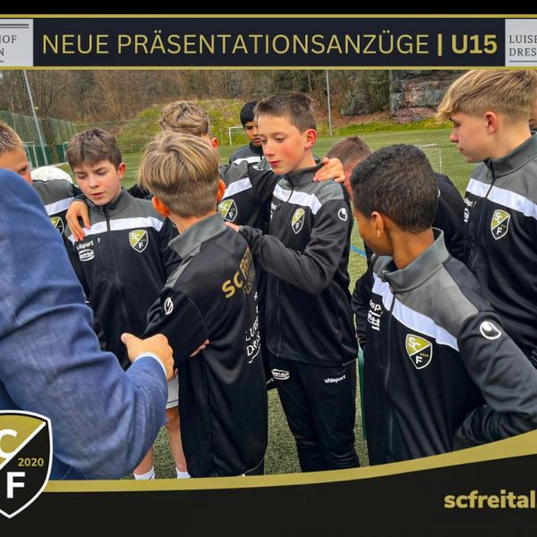Teamkleidung für Nachwuchskicker des SC Freital