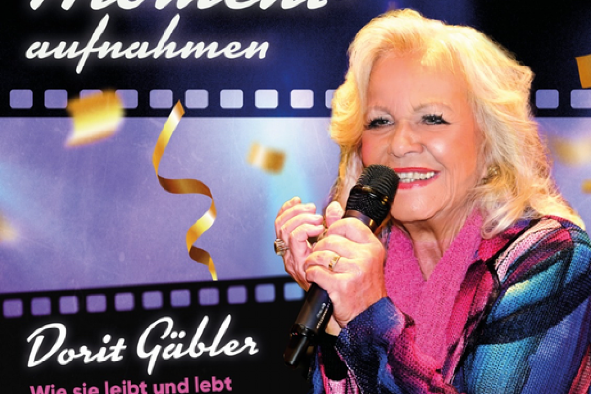 "Momentaufnahmen": Dorit Gäbler ist am 13.09.2023 mit neuem Programm im Luisenhof zu Gast