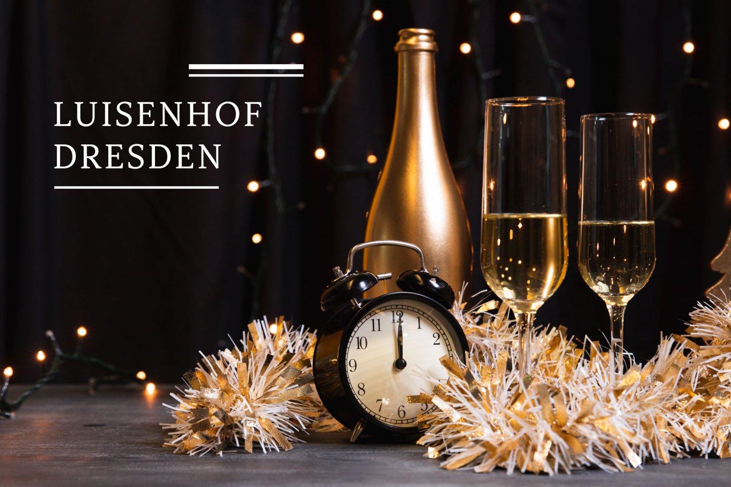 Silvester 2025 im Luisenhof Dresden – jetzt Plätze sichern